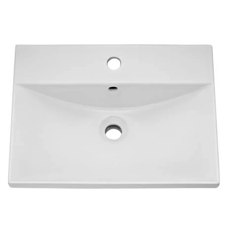 Brooklyn 500 Grey Mist Floor Standing Vanity Unit with Thin-Edge Basin 2 Brooklyn 500 Grey Mist Floor Standing Vanity Unit with Thin-Edge Basin - Image 2