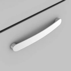 Brooklyn 800 Grey Mist Floor Standing Vanity Unit with Thin-Edge Basin -Bathroom Furniture Sale BFS8GMTE nd3 460