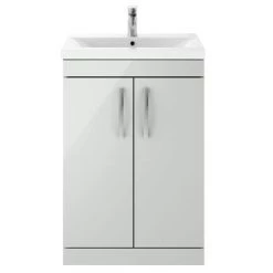 Brooklyn Grey Mist Vanity Furniture Package -Bathroom Furniture Sale BGMPK d2 460