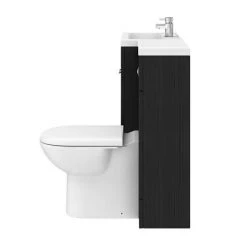 Brooklyn Black 1100mm Combination Furniture Pack -Bathroom Furniture Sale BK1100BLK D4 460
