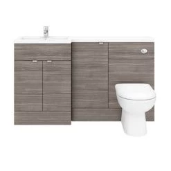 Brooklyn Grey Avola 1500mm Combination Furniture Pack -Bathroom Furniture Sale BKGRY1500 D3 460
