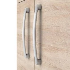 Brooklyn Natural Oak Modern Sink Vanity Unit + Toilet Package -Bathroom Furniture Sale BWCN ND4 460