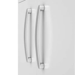 Brooklyn 500mm Gloss White 2 Door Wall Hung Vanity Unit -Bathroom Furniture Sale BWH5GW nd4 460