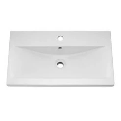 Brooklyn 800mm Grey Avola 2 Door Wall Hung Vanity Unit -Bathroom Furniture Sale BWH8GA d2 460