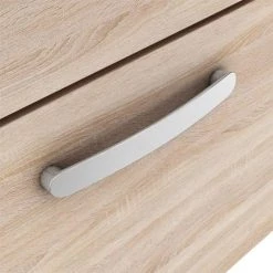 Brooklyn 800mm Natural Oak Vanity Unit - Floor Standing 2 Drawer Unit 5 Brooklyn 800mm Natural Oak Vanity Unit - Floor Standing 2 Drawer Unit -Bathroom Furniture Sale Brooklyn Handle Drawer Oak 7 460